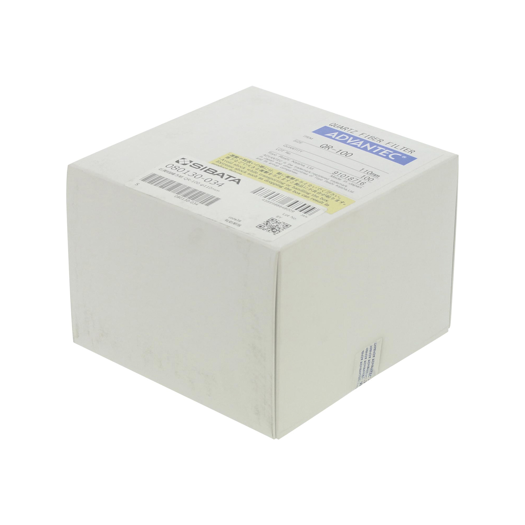 SIBATA柴田科學(xué)   石英纖維過濾器 QR-100 φ110  080130-034