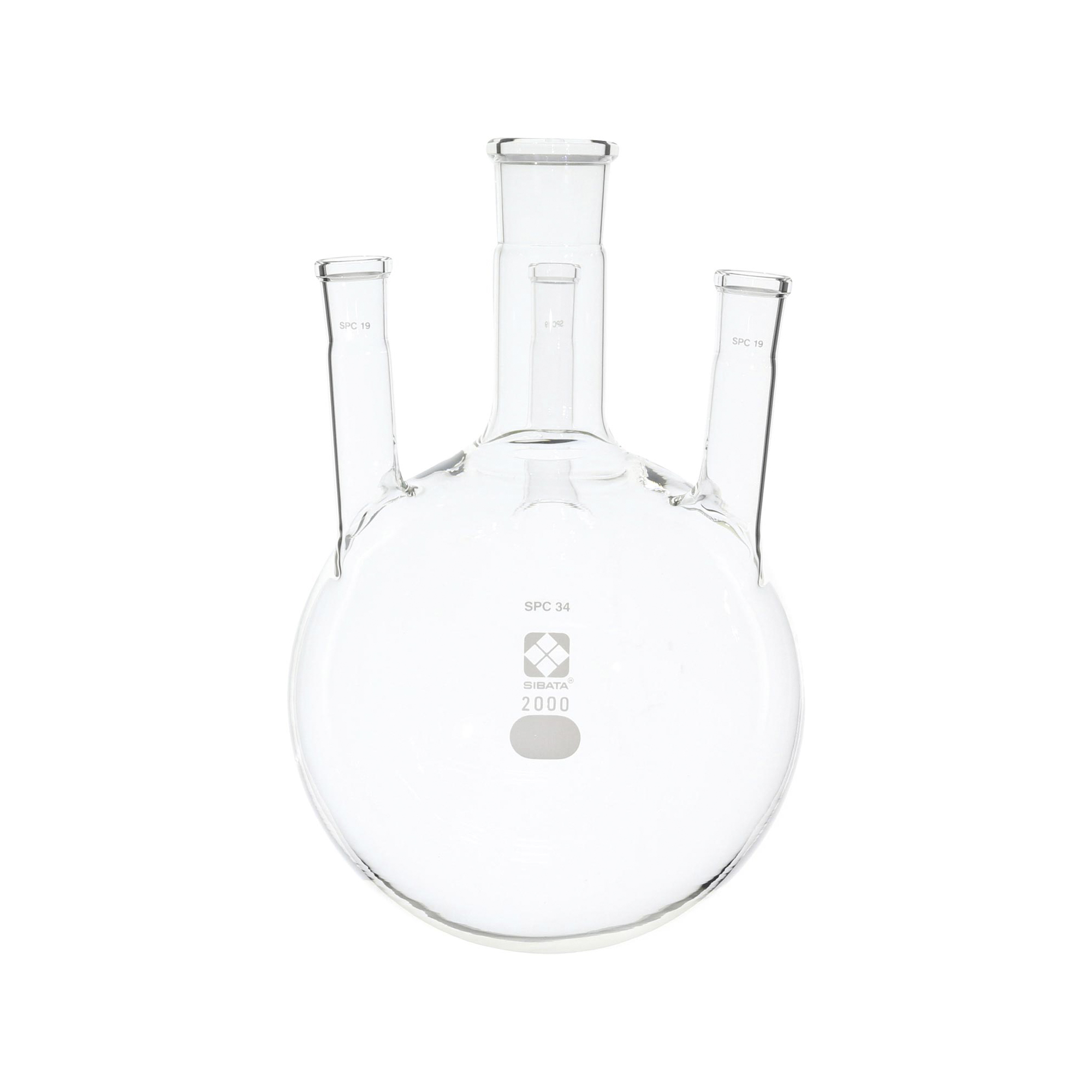 SIBATA柴田科學 SPC 四頸圓底燒瓶 SPC-29-15 100mL 030180-15100