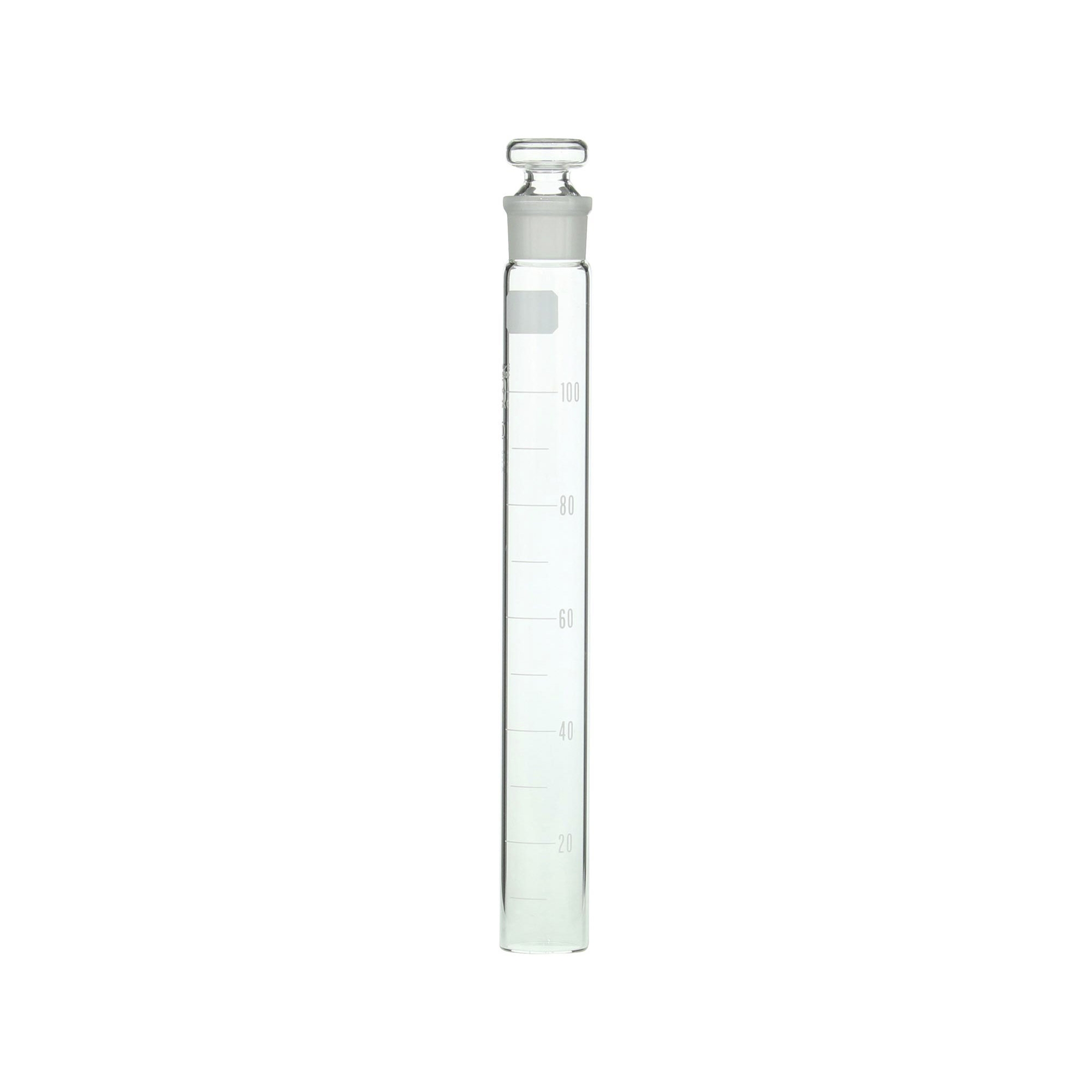 SIBATA柴田科學(xué)  普通滑動塞比色管，平塞，白色刻度，100mL，10支裝008480-100A