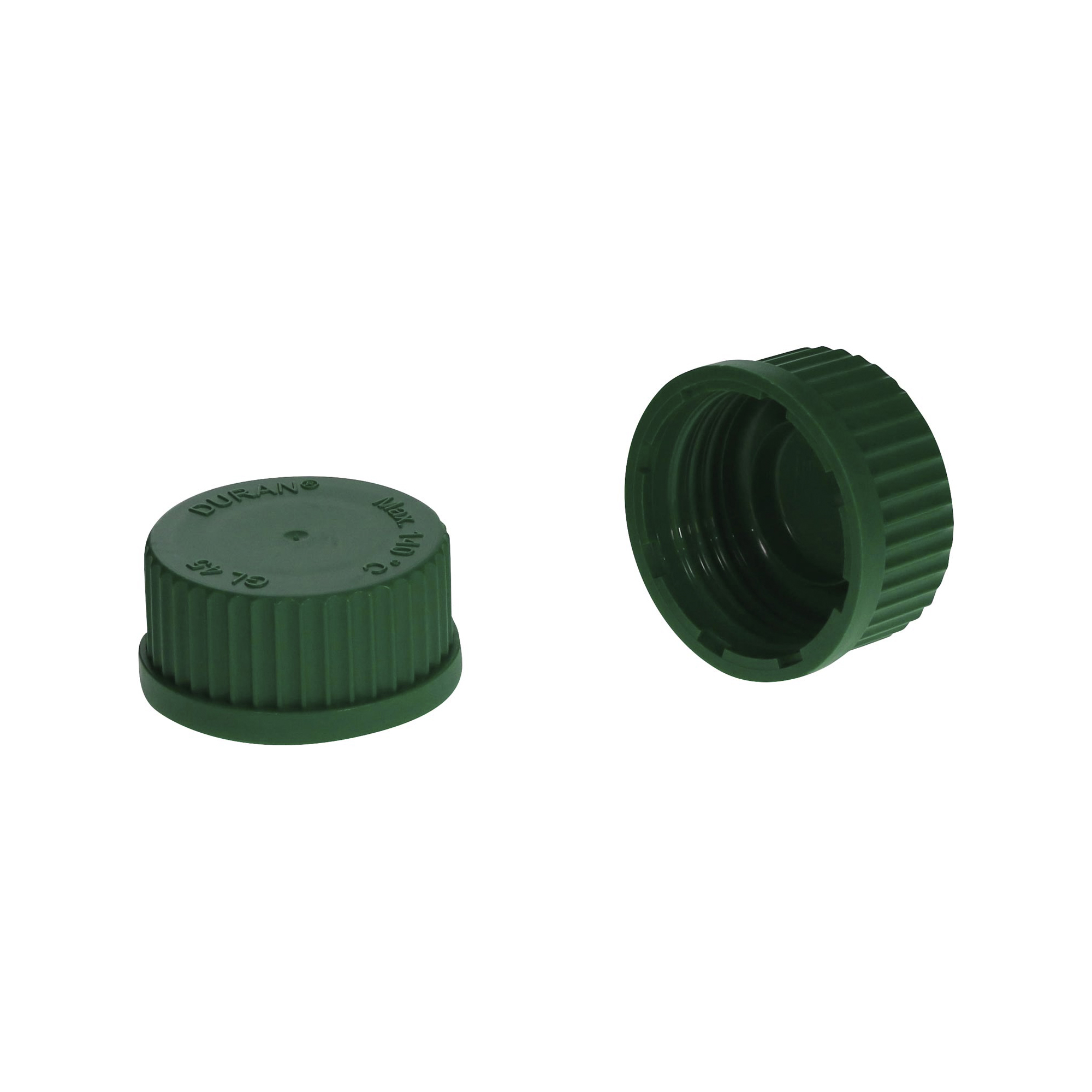 SIBATA柴田科學(xué)    適用于螺旋蓋瓶的綠色瓶蓋，GL-45，10 個(gè)裝017200-4512A