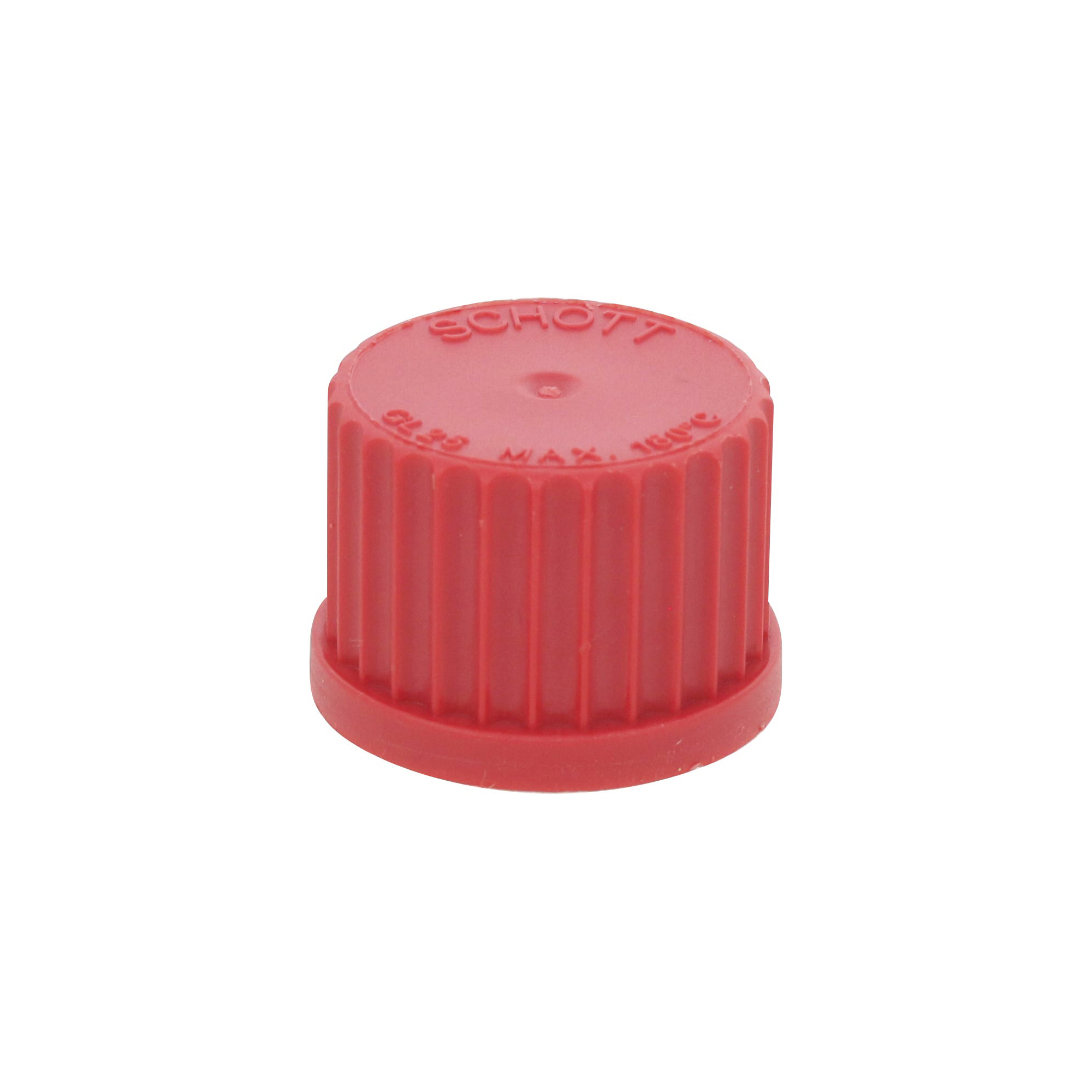 SIBATA柴田科學(xué)    適用于螺旋蓋瓶的紅色瓶蓋，GL-25，10 個(gè)裝 017200-252A