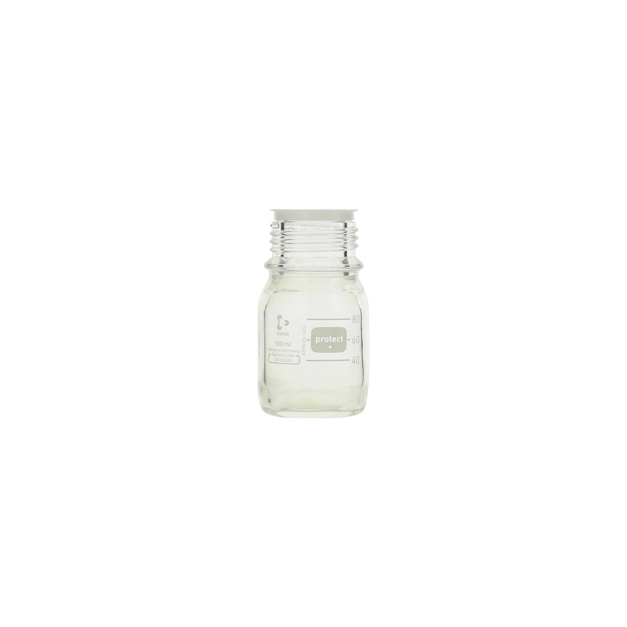 SIBATA柴田科學(xué)   Protect Plus涂層螺旋蓋瓶，僅瓶裝，100毫升，10瓶裝017580-100A