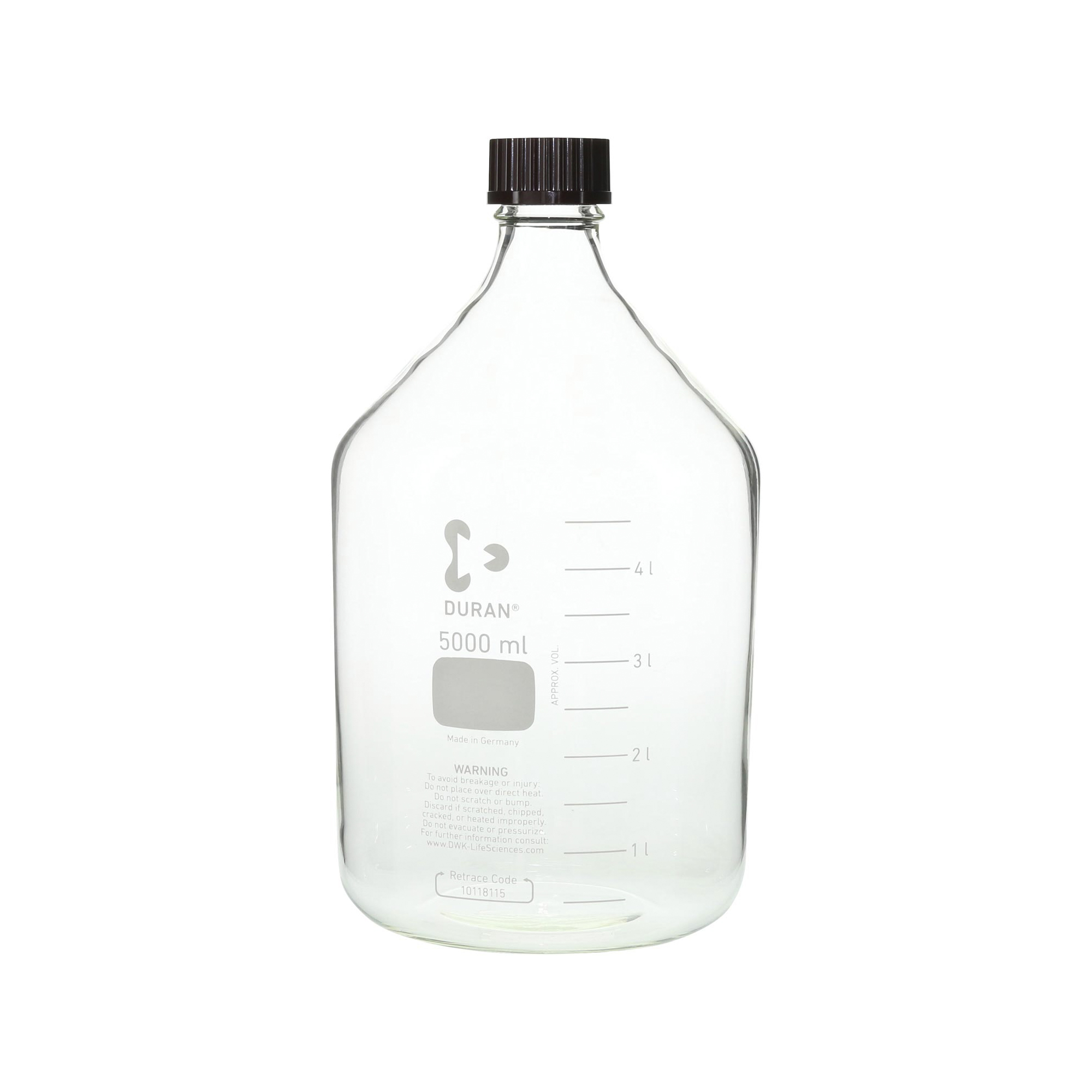 SIBATA柴田科學(xué)   耐熱螺旋蓋瓶，紅色瓶蓋，750毫升，10瓶裝017200-7501A