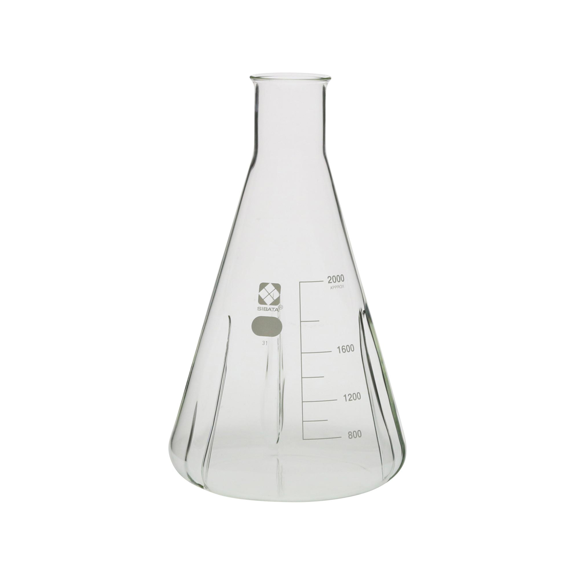 SIBATA柴田科學(xué)    帶擋板的錐形瓶，50毫升，10個(gè)裝016340-50A
