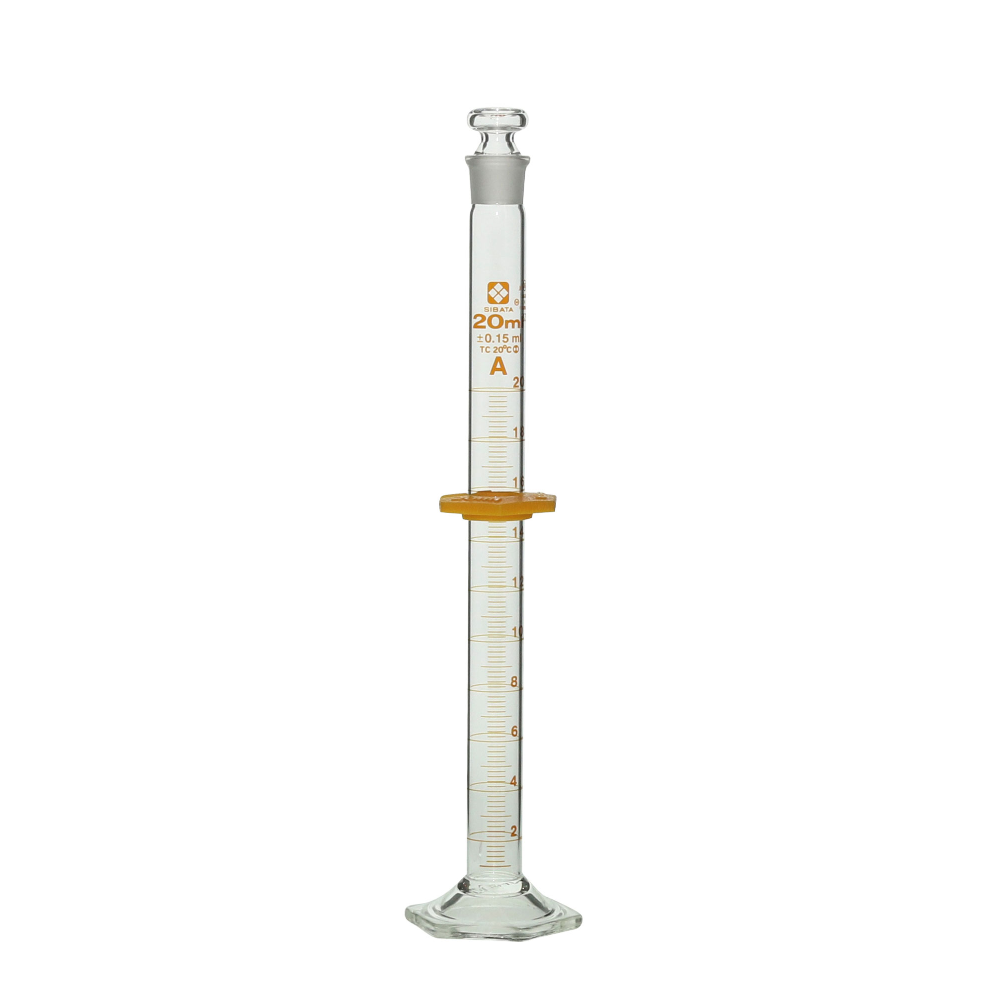 SIBATA柴田科學(xué)     5毫升帶塞量筒023550-5
